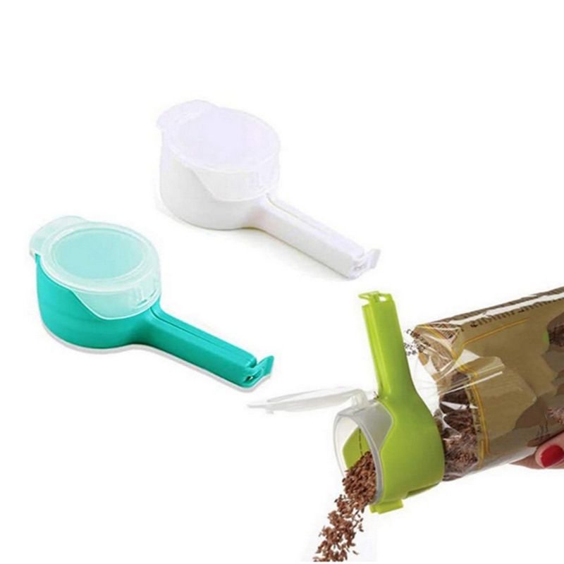 Kitchen Bag Clips With Pour Sp - Food Storage Recommendations ulasan dan harga
