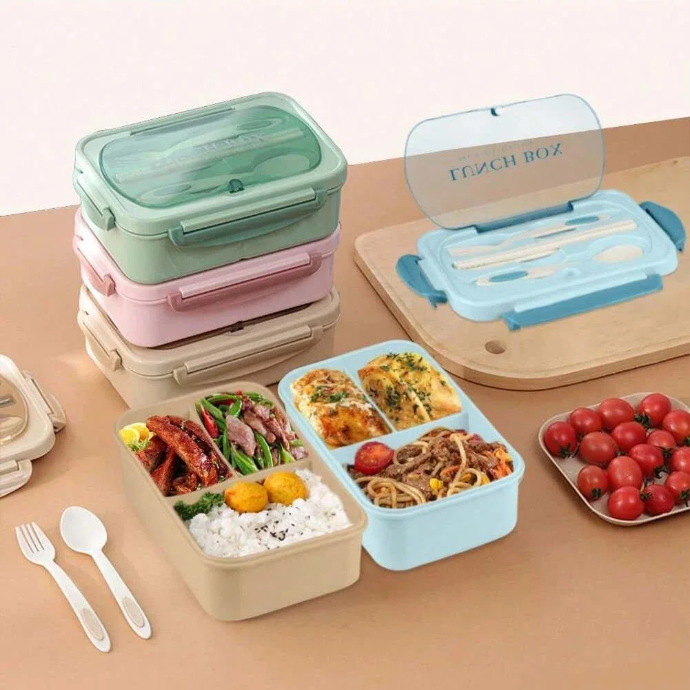 Bento Box Adult Lunch Box, Con - Food Storage Drawer Organizer ulasan dan harga
