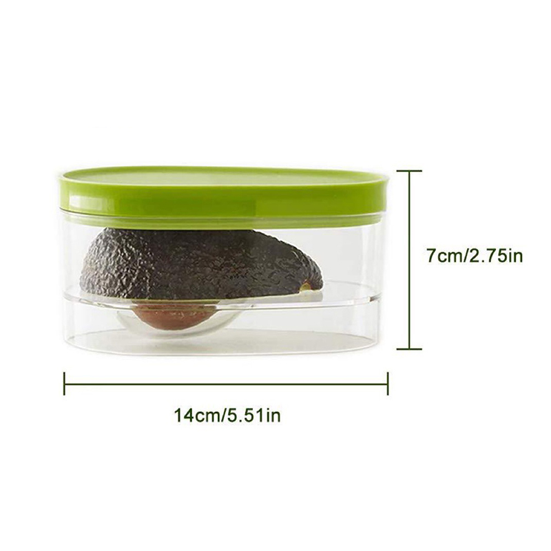 Avocado Food Storage Box Space - Food Storage With Dividers ulasan dan harga