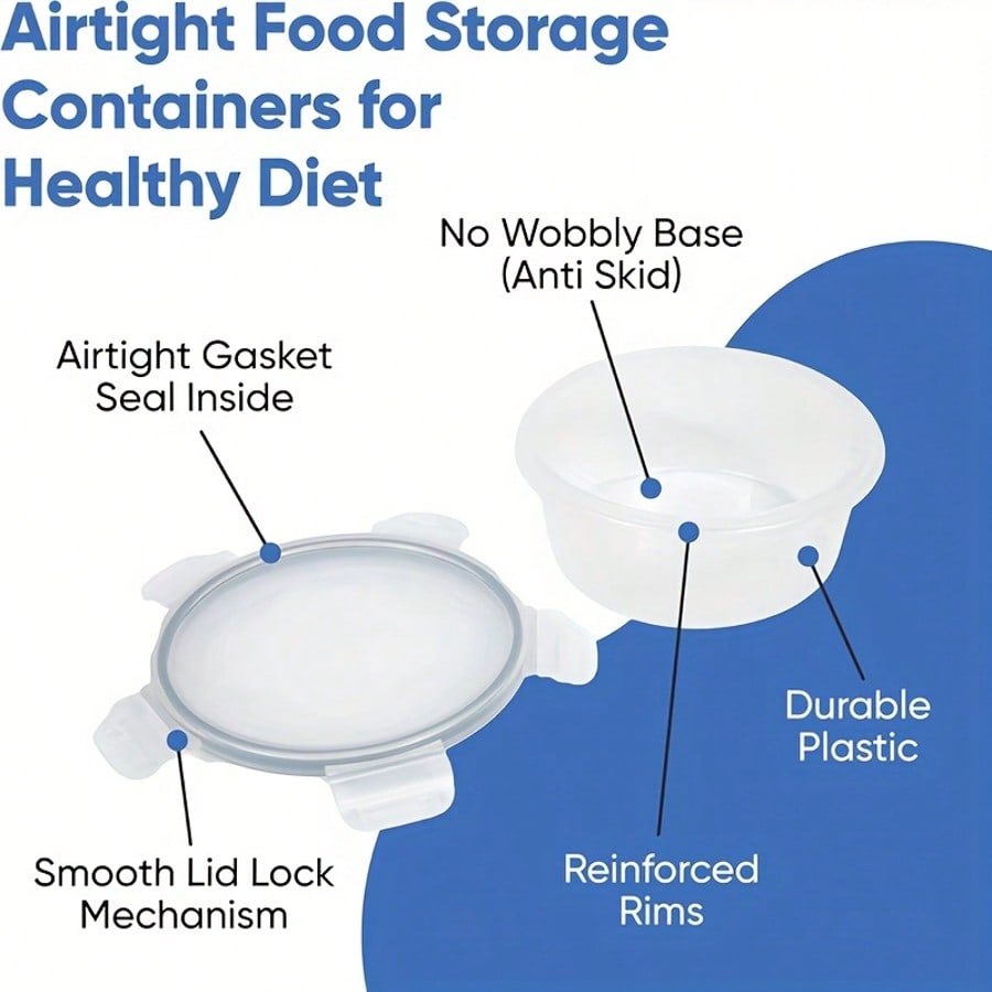 24‑Piece Meal Prep Food Contai - Food Storage Meal Prep ulasan dan harga