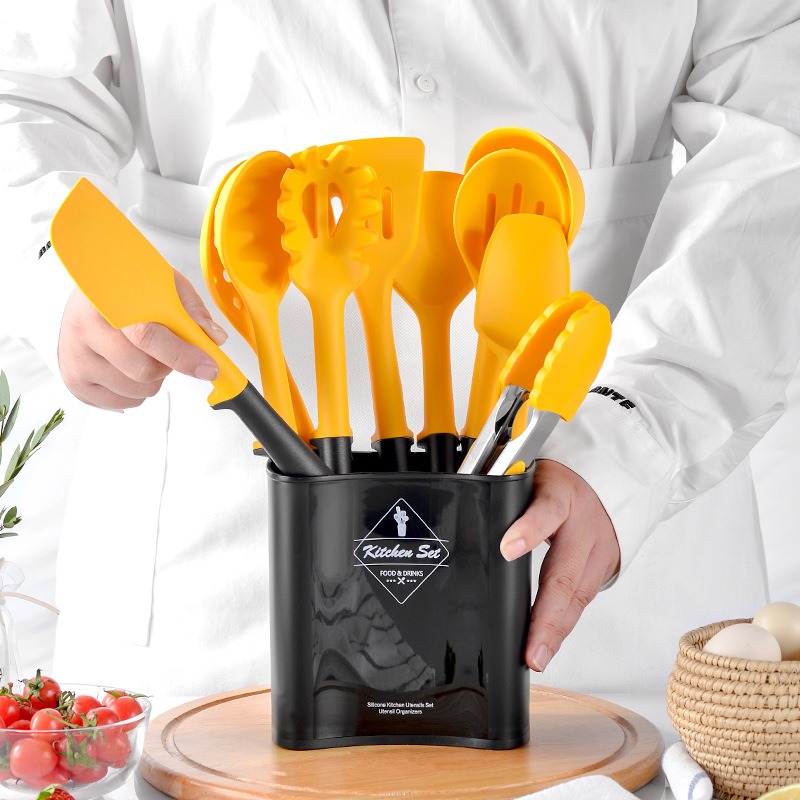 10PCS Food Grade Yellow Cookin - Food Storage Yellow ulasan dan harga