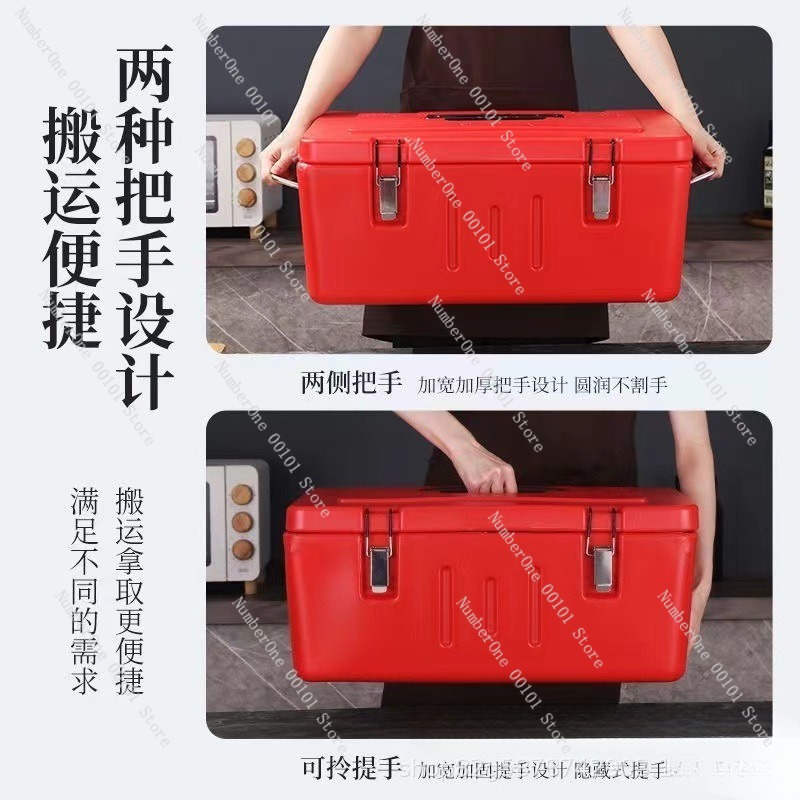 60L Stainless Steel Insulated  - Food Storage Box Stainless Steel ulasan dan harga