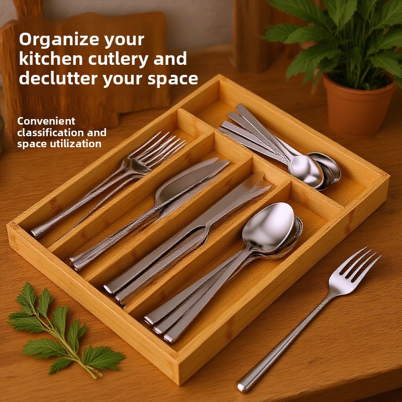 Kitchen Drawer Organizer Utens - Food Storage Drawing ulasan dan harga