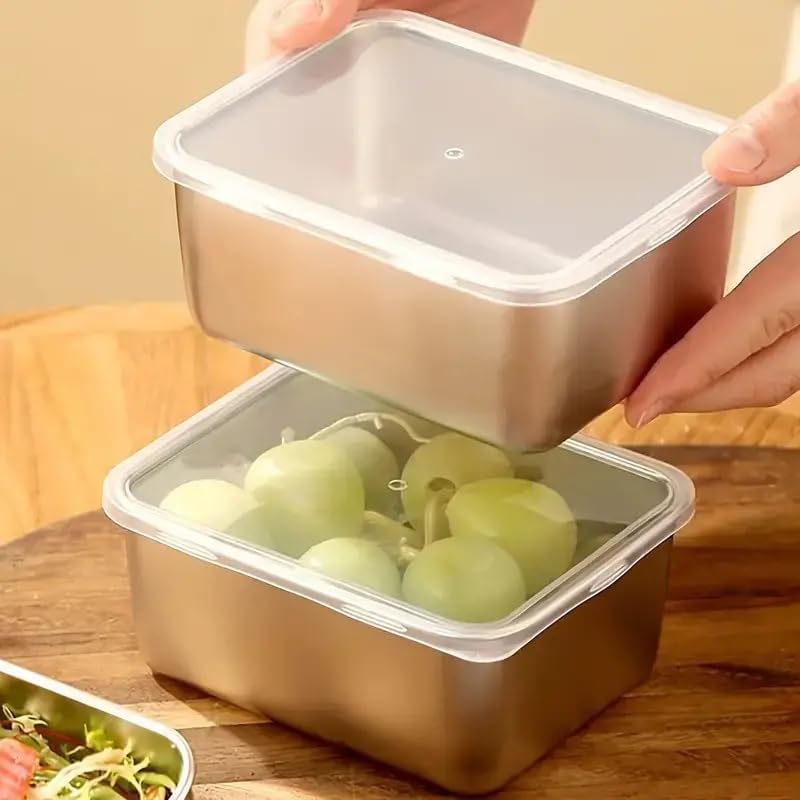Stainless Steel Food Storage C - Food Storage Stainless Steel Containers ulasan dan harga