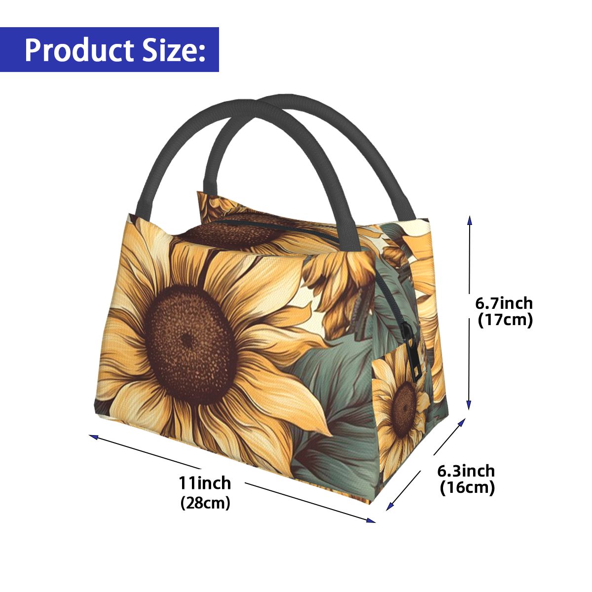 Golden Sunflower Cluster Botan - Food Storage Drawing ulasan dan harga