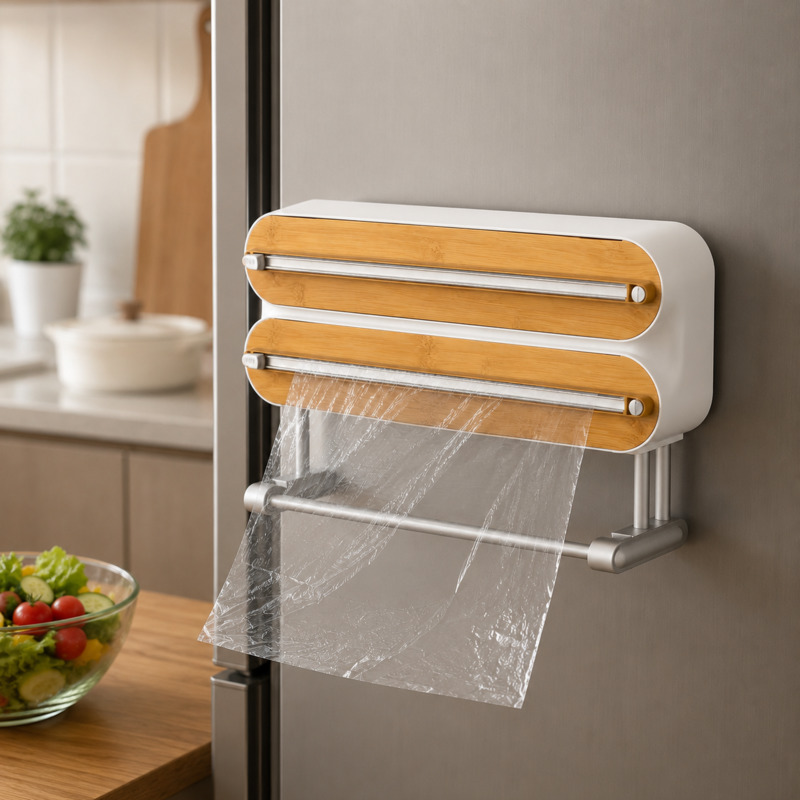 Magnetic Food Wrap Cutter Disp - Food Storage With Dividers ulasan dan harga