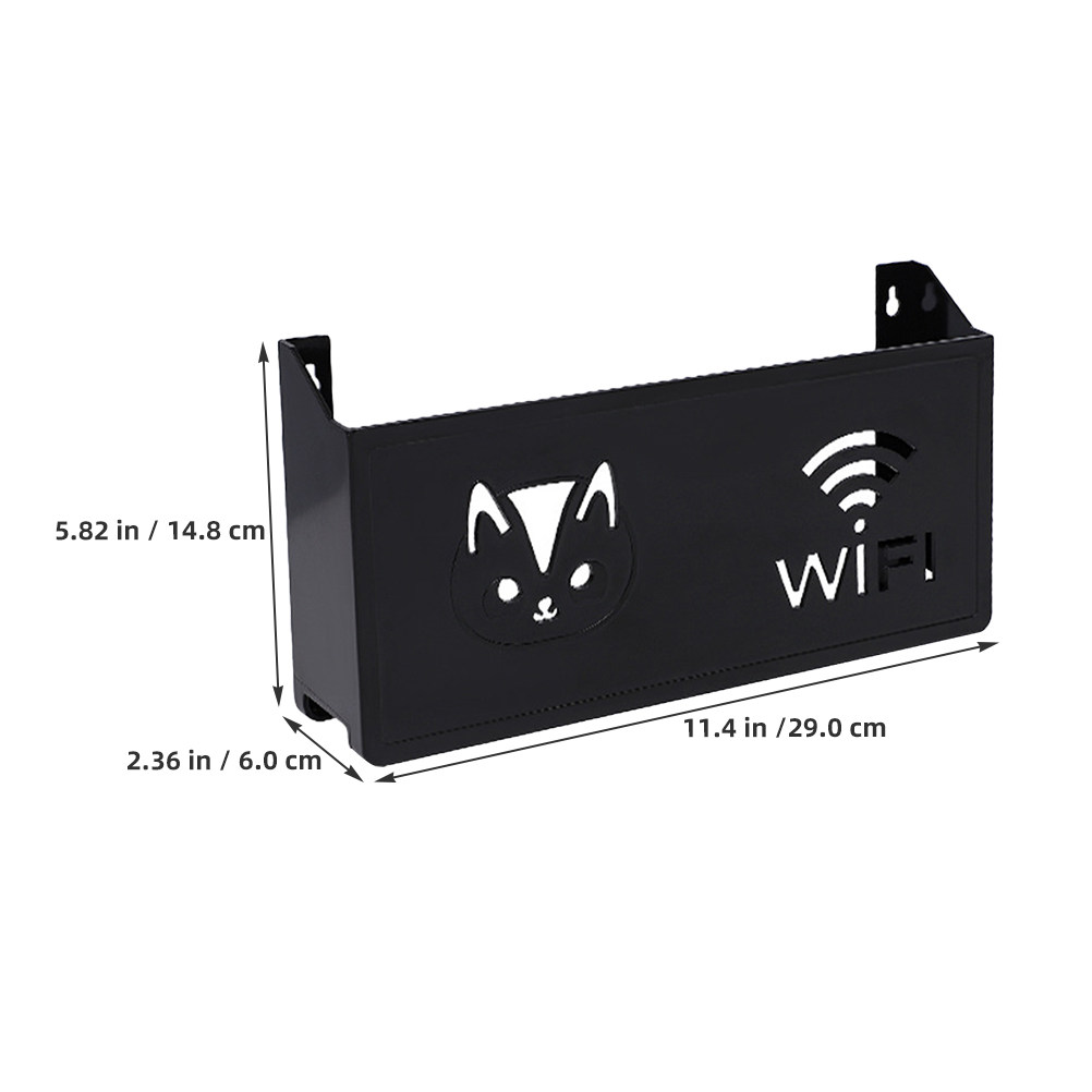 Wall Router Storage Box Decora - Food Storage Box Plastic ulasan dan harga