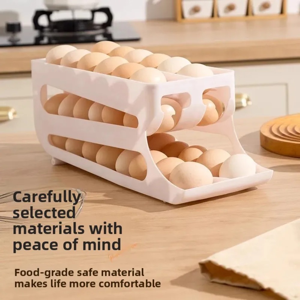 3 Tier Yellow Egg Organizer Ho - Food Storage Yellow ulasan dan harga