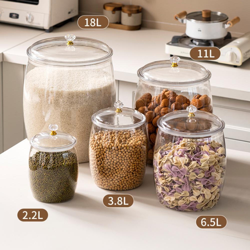 Large Transparent Plastic Seal - Food Storage Large ulasan dan harga