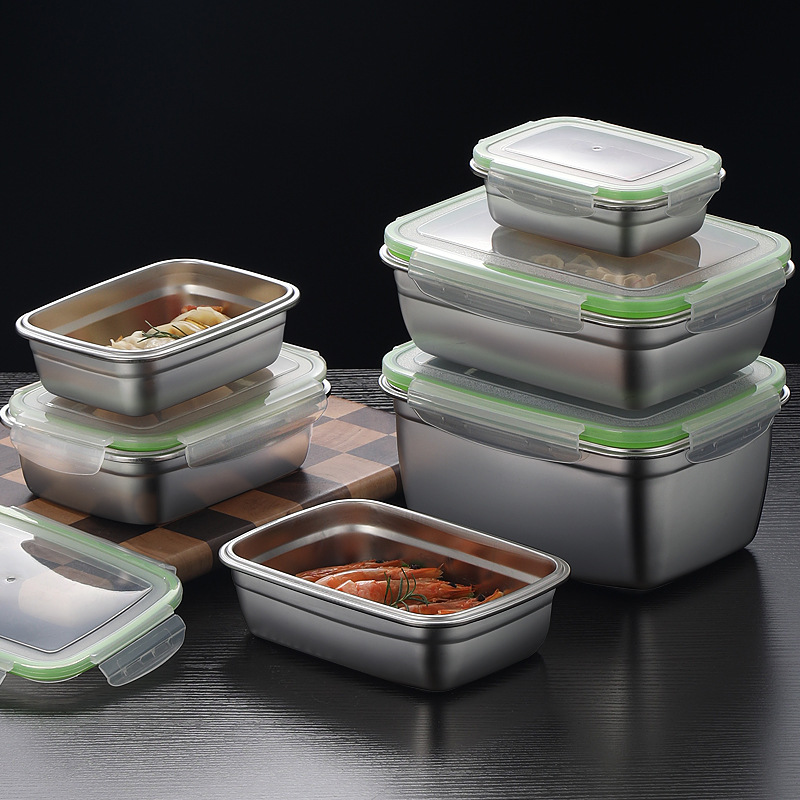 304 Stainless Steel Lunch Box  - Food Storage Box Stainless Steel ulasan dan harga