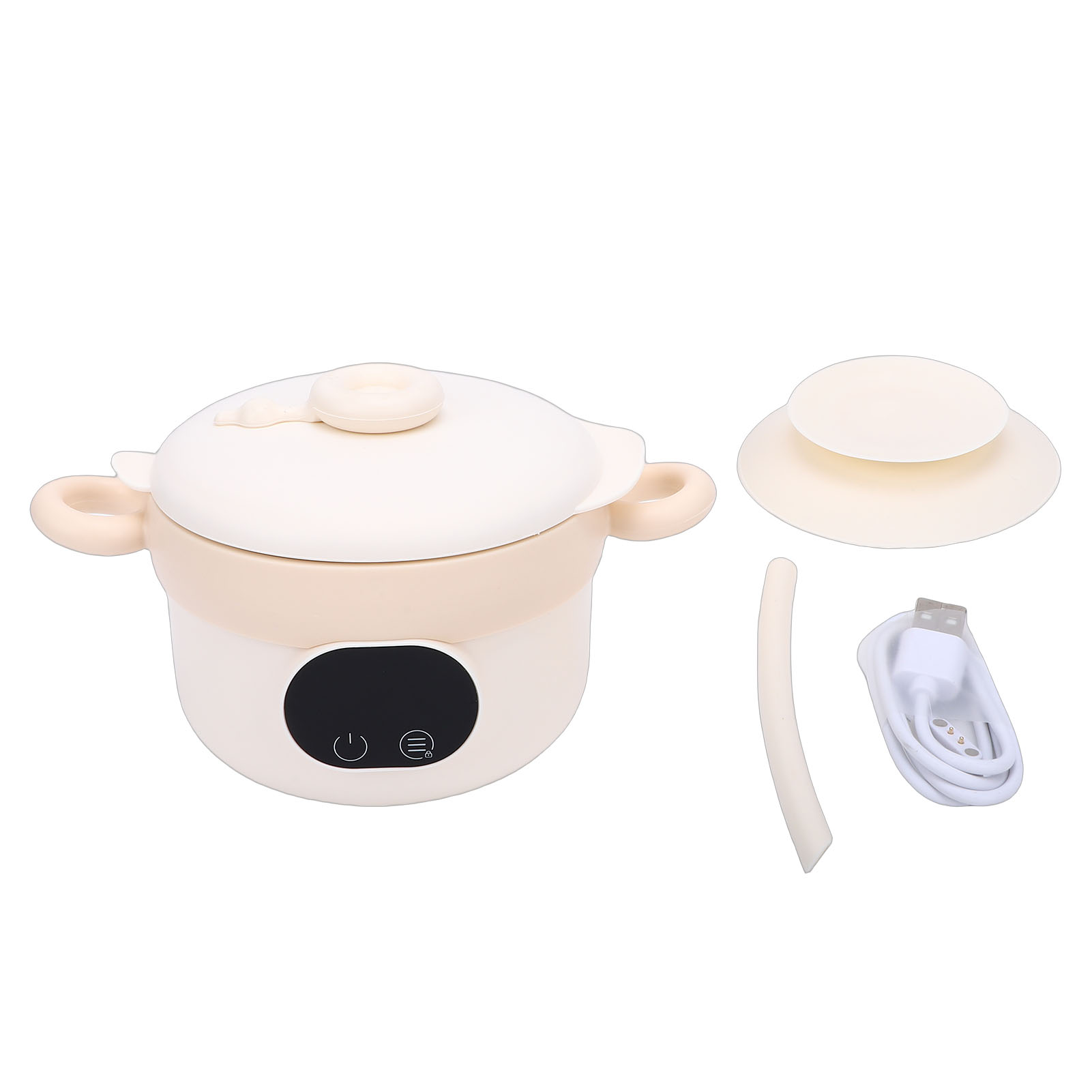 Food Warmer Bowl Electric Lunc - Food Storage Box Stainless Steel ulasan dan harga