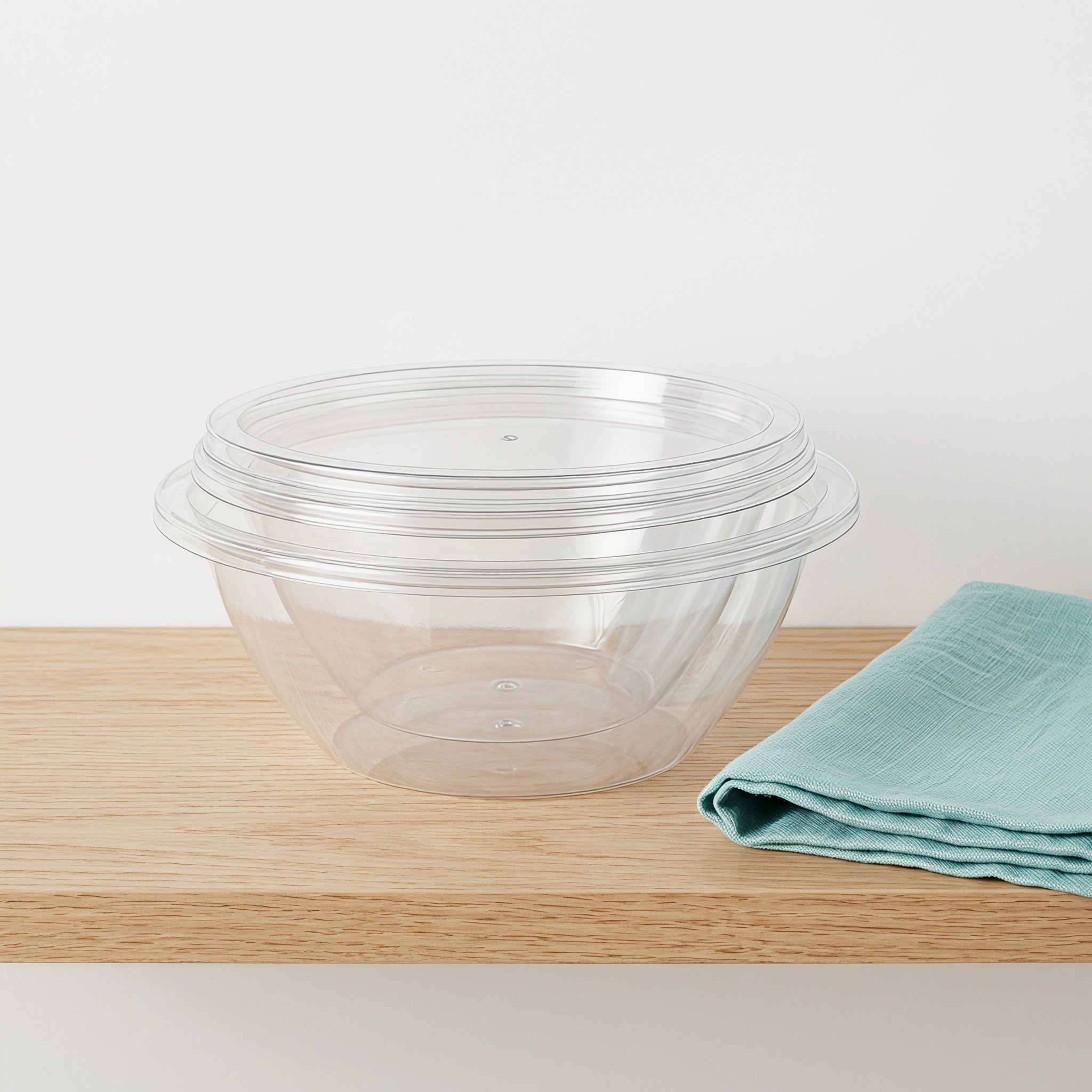 2Sets Clear Plastic Baking Mix - Food Storage Meal Prep ulasan dan harga