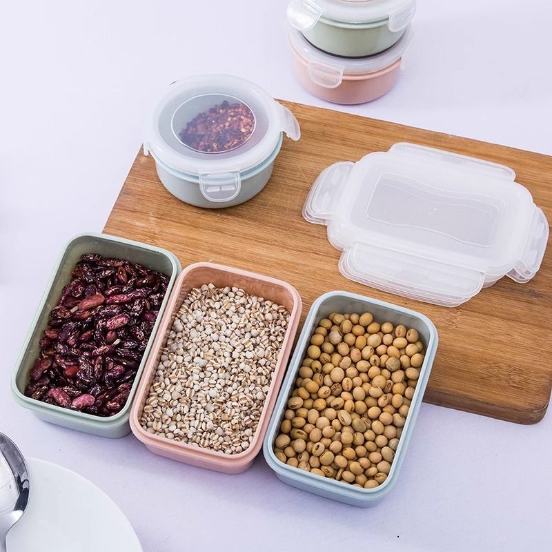 Airtight Food Storage Containe - Food Storage With Dividers ulasan dan harga