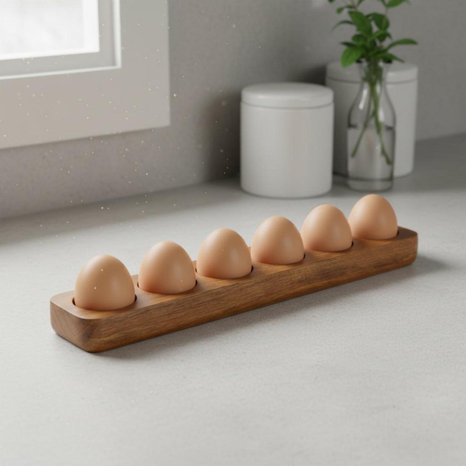 Wooden Egg Cradle Durable Thic - Food Storage Building ulasan dan harga