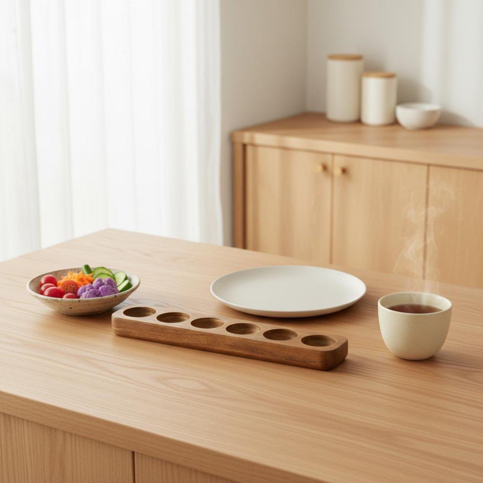 Wooden Egg Cradle Durable Thic - Food Storage Building ulasan dan harga