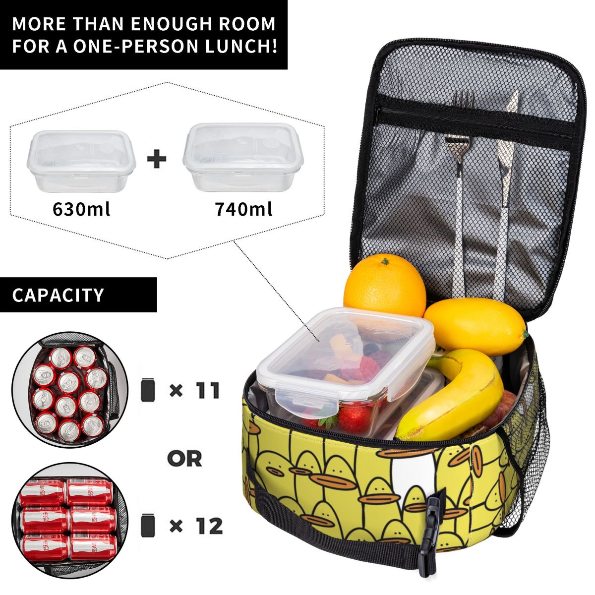 Yellow Classic Rubber Duck Got - Food Storage Yellow ulasan dan harga