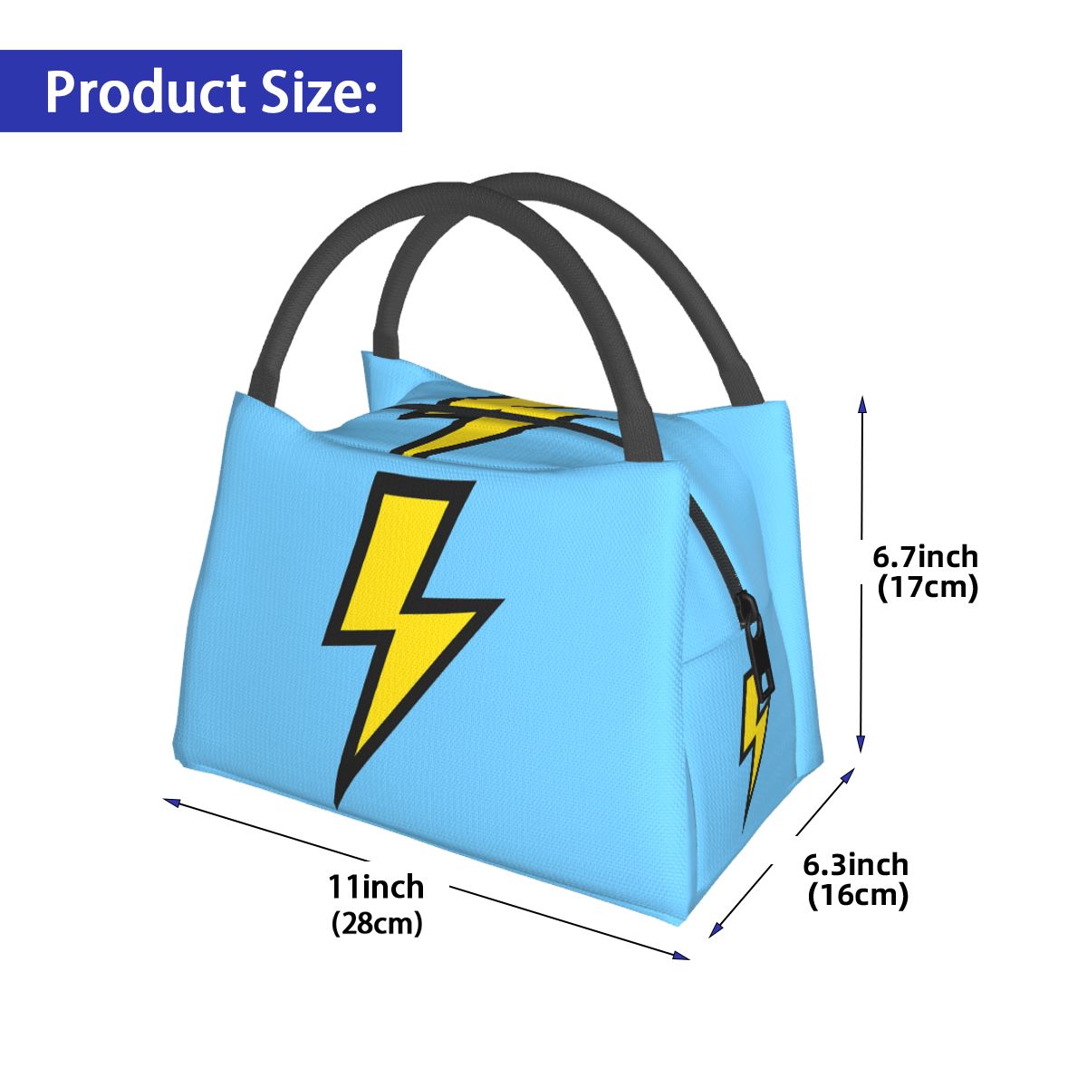 Yellow Lightning Bolts With Br - Food Storage Yellow ulasan dan harga