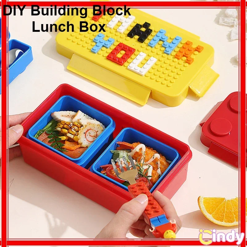 Portable Sealed Lunch Box Colo - Food Storage Building ulasan dan harga