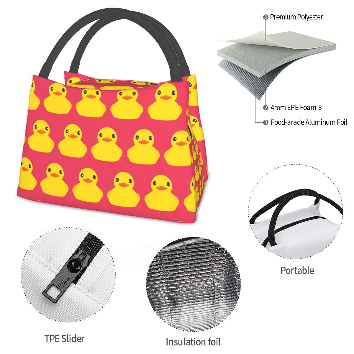 Yellow Classic Rubber Duck Ins - Food Storage Yellow ulasan dan harga