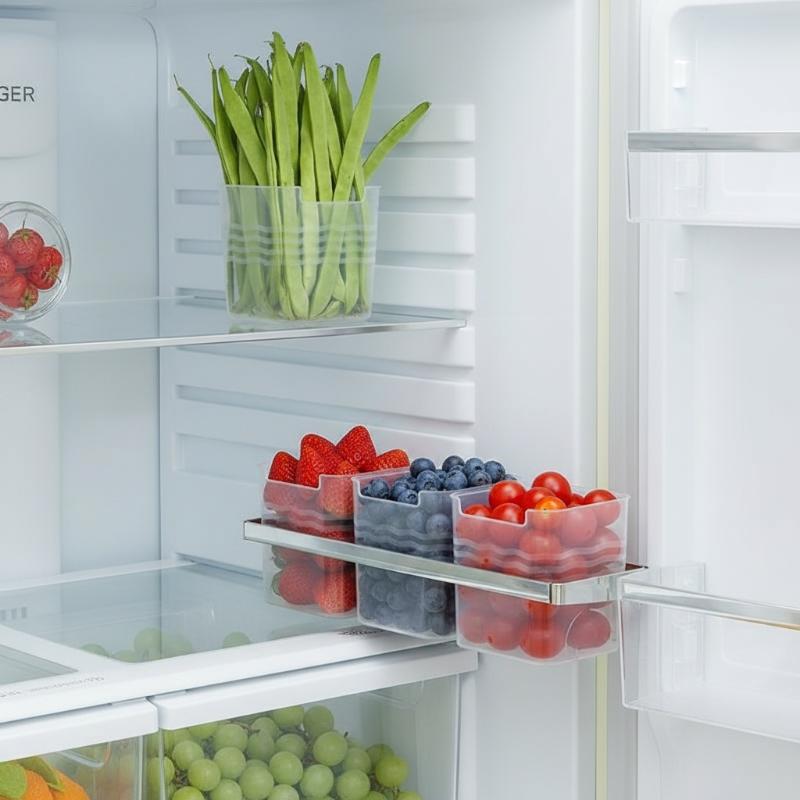 4Pcs Food Grade Refrigerator S - Food Storage Box Plastic ulasan dan harga