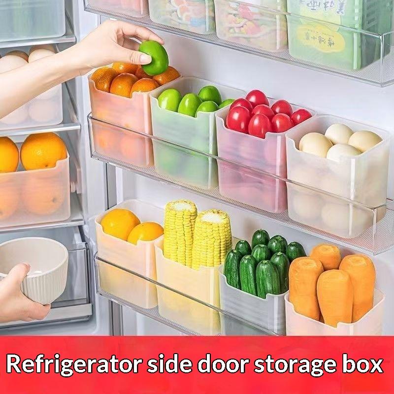 4Pcs Food Grade Refrigerator S - Food Storage Box Plastic ulasan dan harga