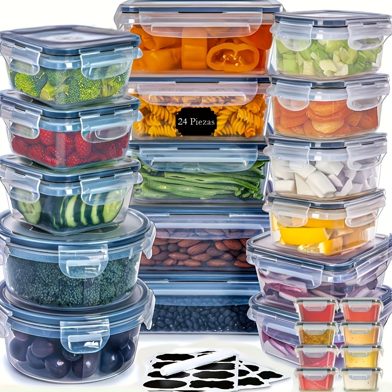 48PCS BPA-Free Food Storage Se - Food Storage Meal Prep ulasan dan harga