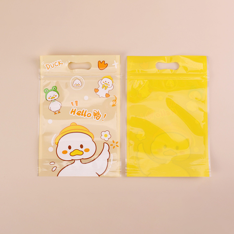 TETP 50Pcs Yellow Cartoon Food - Food Storage Yellow ulasan dan harga