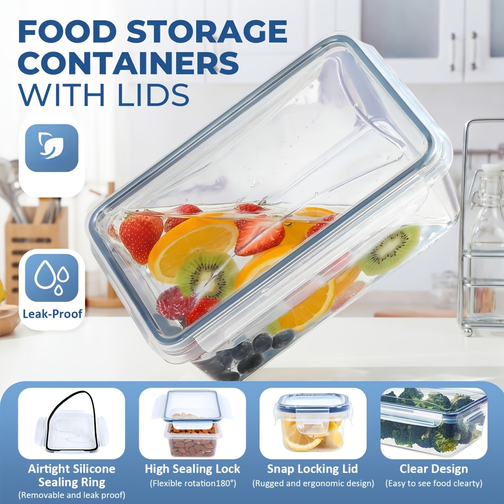 1PC Airtight Food Storage Cont - Food Storage Meal Prep ulasan dan harga
