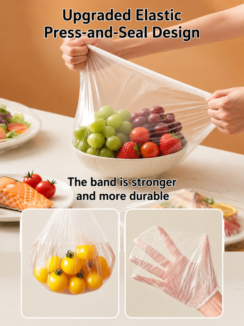 Disposable Elastic Food Cover  - Food Storage Drawing ulasan dan harga