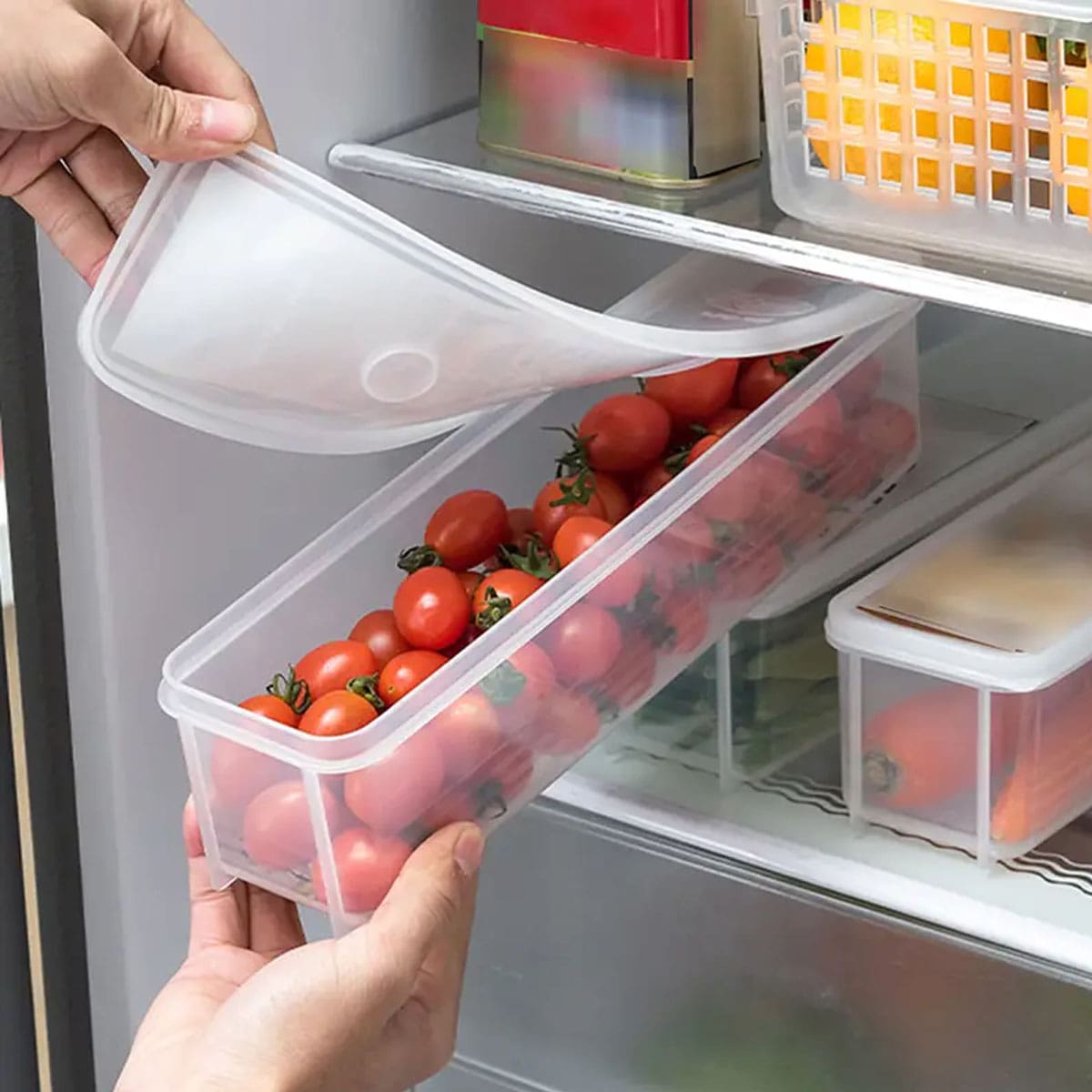 1 Plastic Transparent Storage  - Food Storage Box Plastic ulasan dan harga
