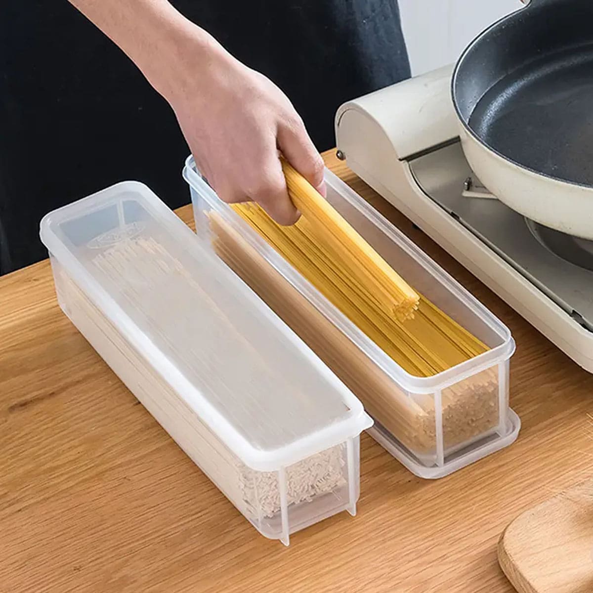 1 Plastic Transparent Storage  - Food Storage Box Plastic ulasan dan harga